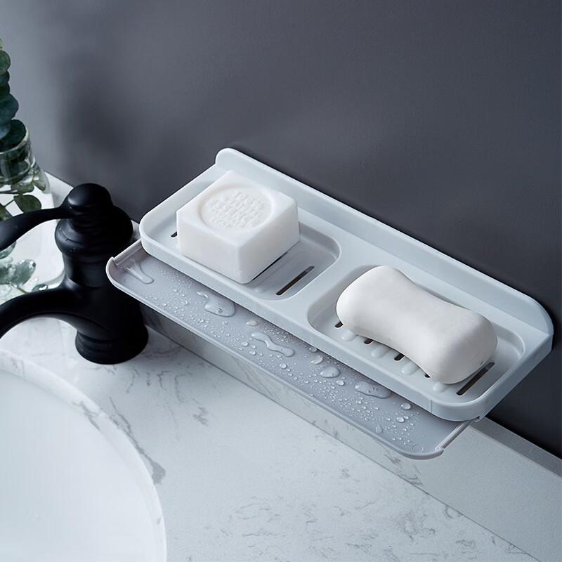 YIXI Punch-Free Wall-Mounted Soap Dish