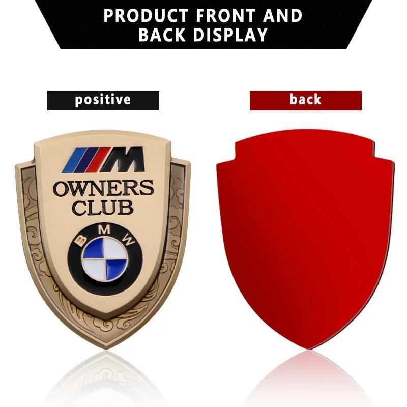1 pezzo distintivo auto adesivo laterale carrozzeria etichettatura metallo auto Per Bmw x1 x3 x5 x6 z4 f10 f20 f30 e36 e39 e46 e60 e90 Accessori auto
