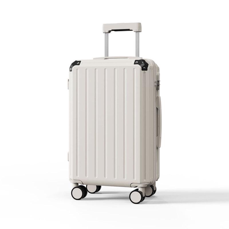 JOURHEY SHI Multi-functional Luggage with Cup Holder for Women