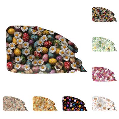 Fashion  Print Work Hat Casual Wash Hat Bag Cap