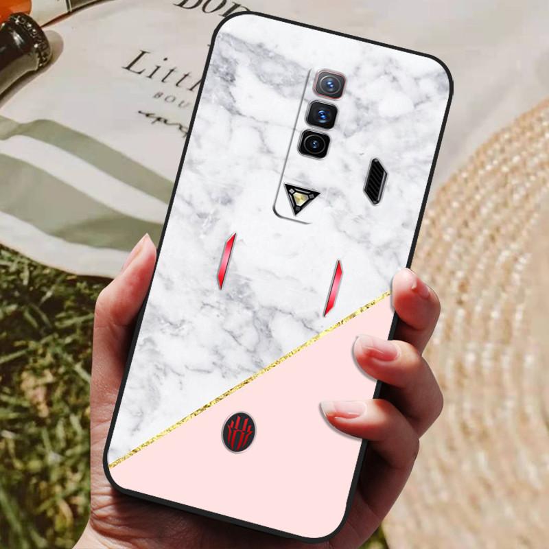 

Для ZTE Nubia Red Magic 7 Чохол Модний Силіконовий М який ТПУ Задня Кришка для Глобальної Версії Nubia REDMAGIC 7 Pro Чохол Бампер For Red Magic 7 Pro