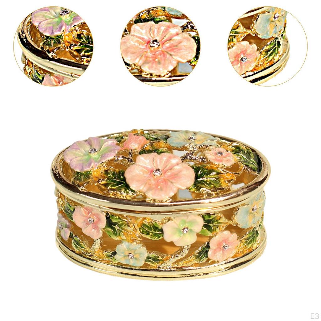 Alloy Jewelry Box for Rings And Necklaces Storage Holder Special Events