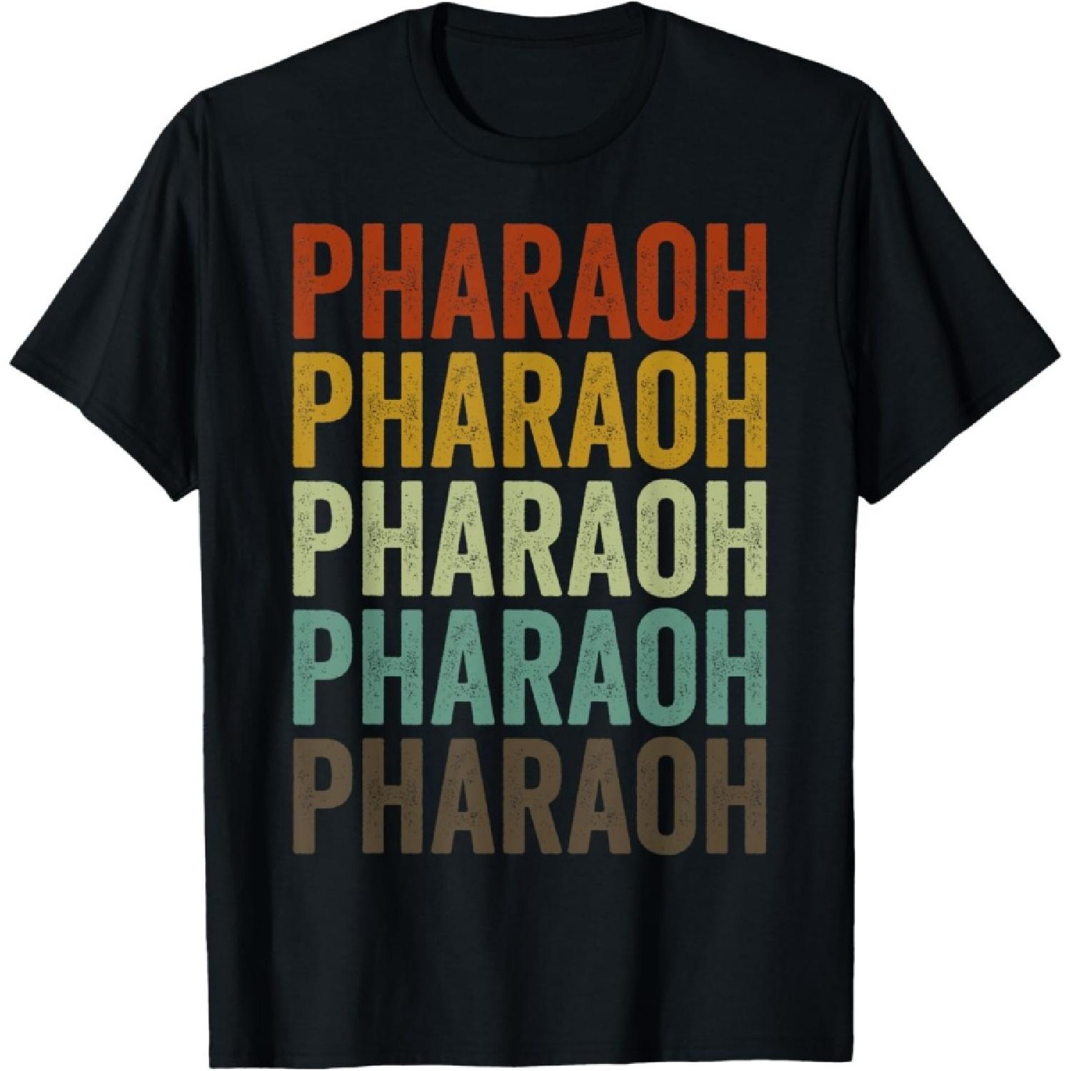 Pharaoh King Tut Retro T-Shirt S