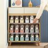 1pcs Adjustable Shoe Rack Storage Double Thickened  Layered Shoe Tray Household Space-saving ShoeOrganizer Shoe Cabinet Shelves