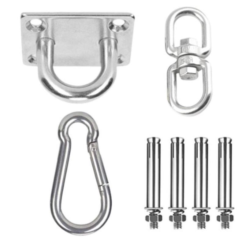 Outdoor Patio Rectangle Awning Attachment Set Stainless for Sun Shade Sail Canopy Fitting Heavy Duty Shade Sail Hardware