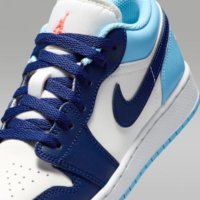Jordan 1 Low Sail Blue Chill (GS)