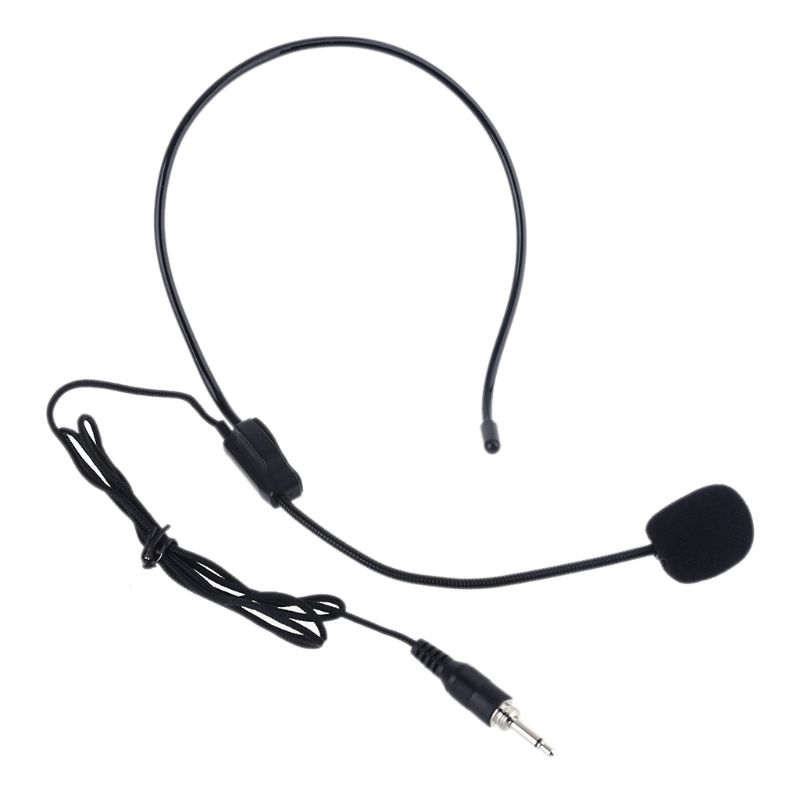 Noise Cancelling Mic Professional Microphone Mini Mobile Phone Mic 3.5mm Plug for Loudspeaker for Tour Guide Teaching