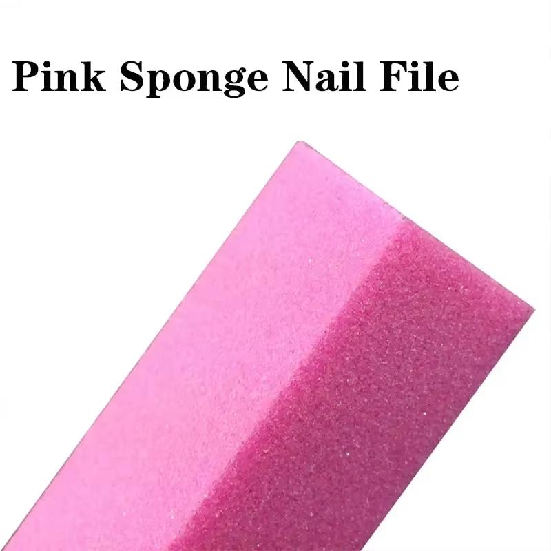 LINMANDA 5/10PCS Sponge Buffer Block Set Nail Files for Pedicure Tips Manicure Care Sponge Buffer Gel Polish Accessories Tools