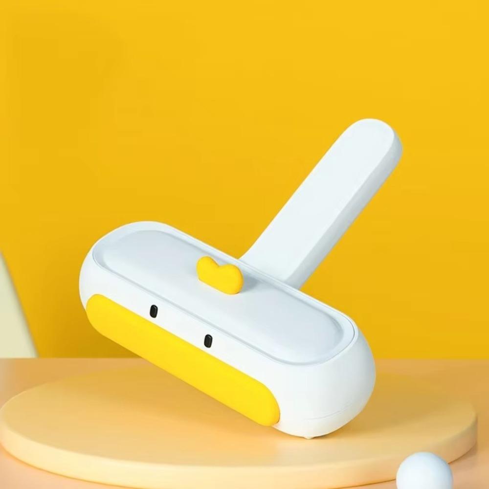 

Reusable Pet Sticky Hair Remover Plastic Roller Hair Remover for Home Furniture Sofa Clothes жовтий
