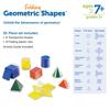 Learning Resources Folding Geometric Shapes(TM) Transparent 3D Shapes & Folding Diagrams LER 0921