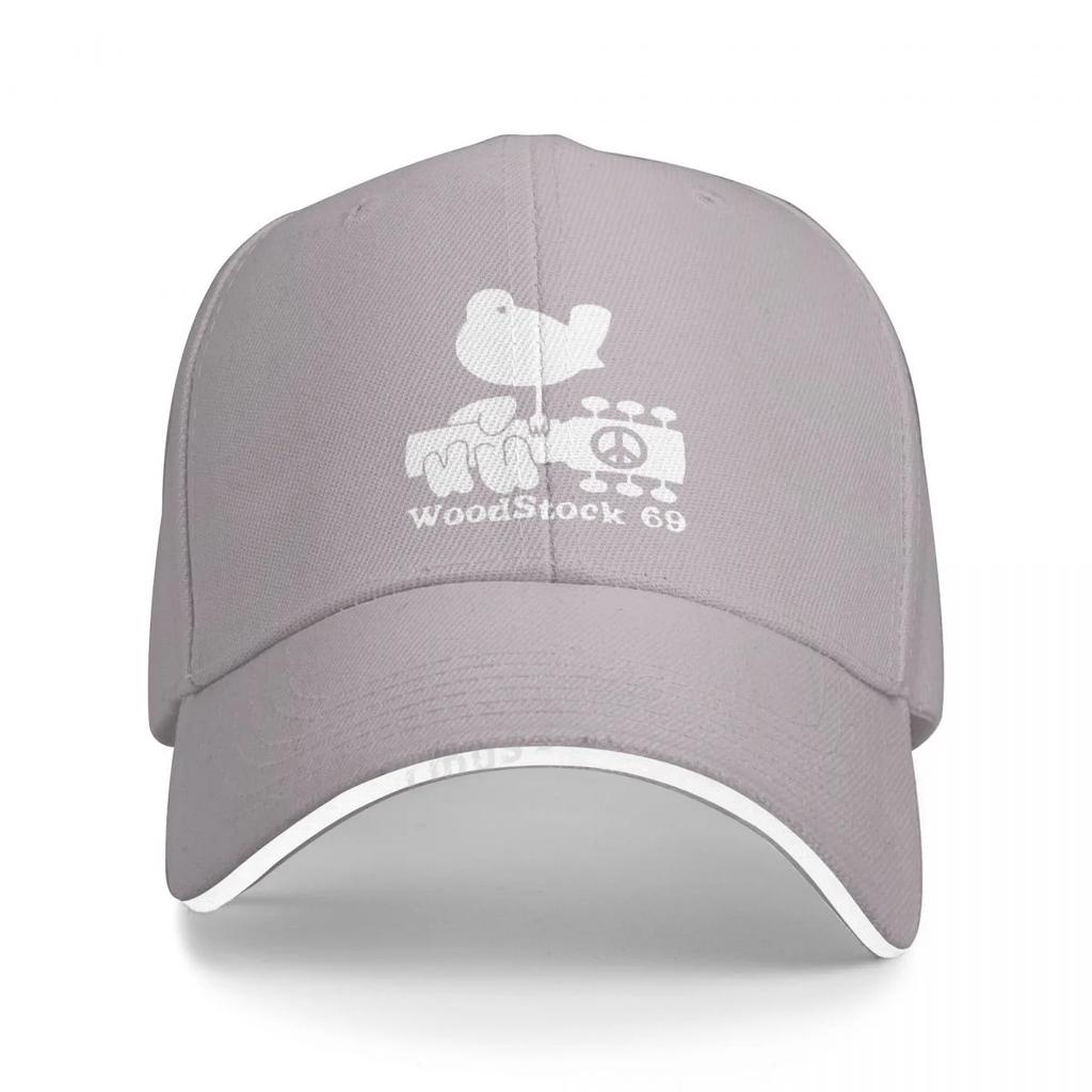 Fashion Woodstock 3 Days Peace ' Music Colorful Logo Guitar Bird Baseball Cap Woodstock 1969 Male Brand Summer Hip Hop Hat