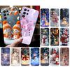 Phone Case For Samsung Galaxy S25 S24 S23 S22 S21 Ultra S24 S23 S22 S21 S25 Plus S24 S25 FE Snowman Christmas