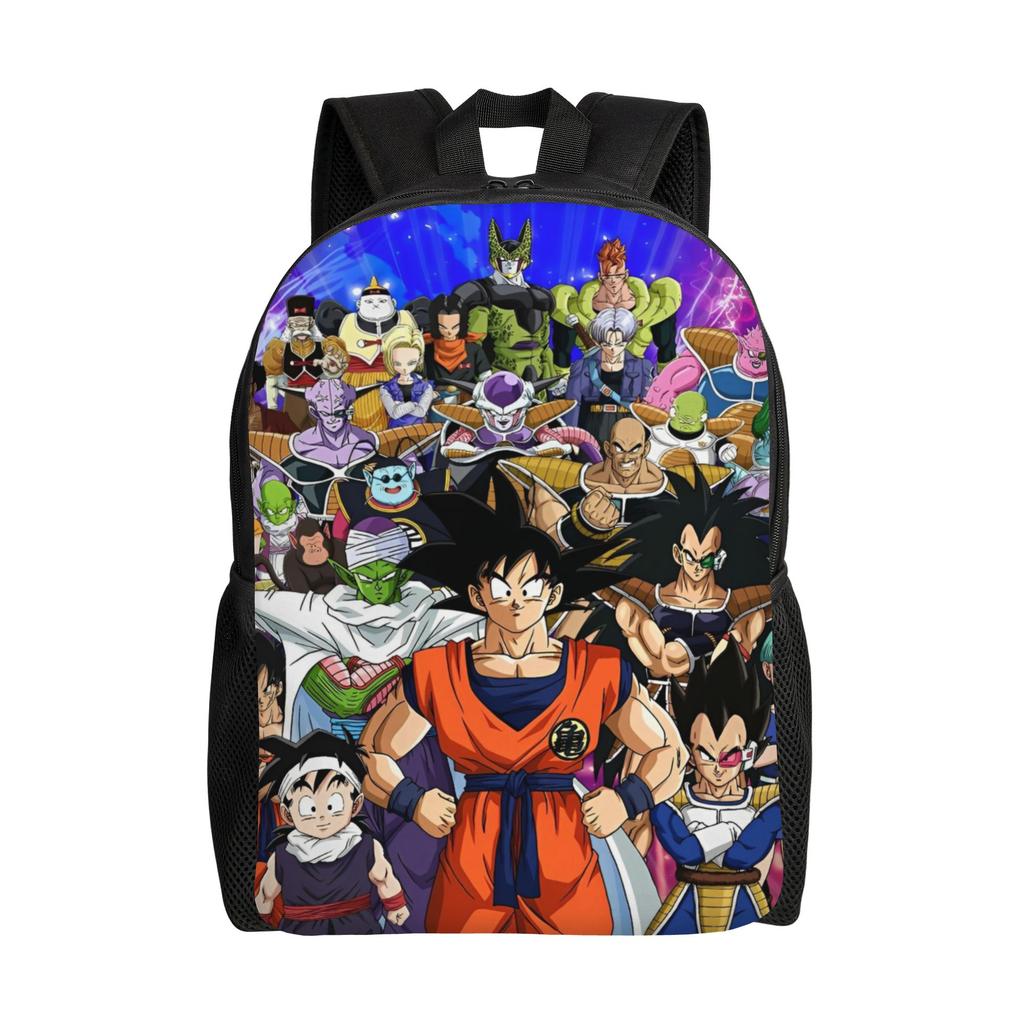 Songoku Dragon Ball Z  Backpack for Men Women Teenage Student Business Daypack  College Shoulder Bag Durable