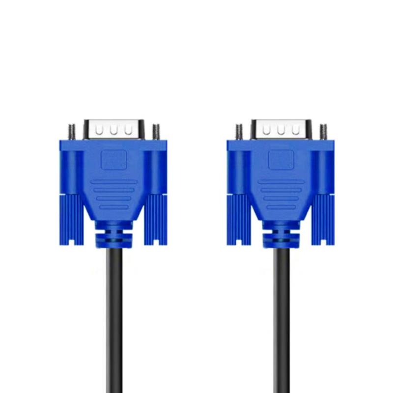 1.3M 3+5 Vga Line High-Definition Computer Projector Monitor Video Cable With Magnetic Ring