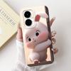 Soft Silicone Phone Case For Tecno Camon 19 19Pro 19Neo Camon19 Neo Funda Cartoon Animal Flower Girly Fashion Printed Back Cover