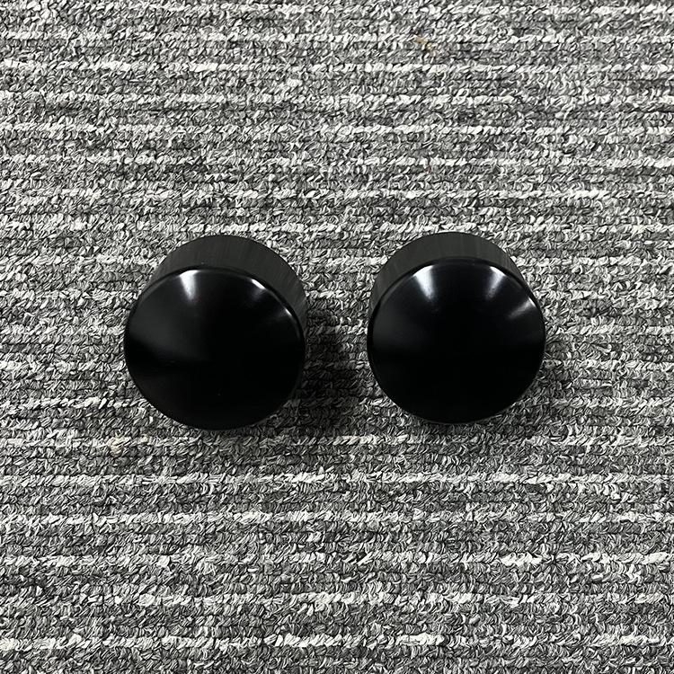 Compatible Front Axle Decorative Cover for Harley 883/1200 48 Glide Softail Series