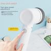 Rechargeable Electric Handheld Cleaning Brush for Kitchen, Bathroom, Dishes, and Shoes
