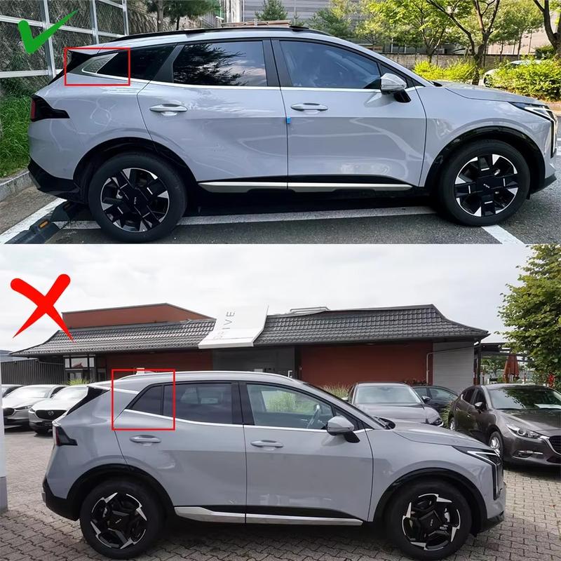 LHD/RHD For Kia Sportage NQ5 2026 Car Tuning 4PCS Window Door Lock Switch Button Covers Automotive Interior Accessories
