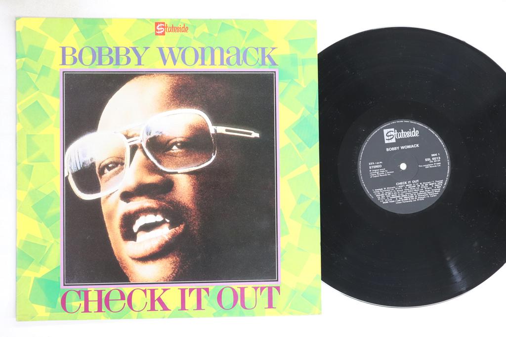 LP Record BOBBY WOMACK - Check It Out SSL6013 STATESIDE 1986 UK Soul/Funk Used