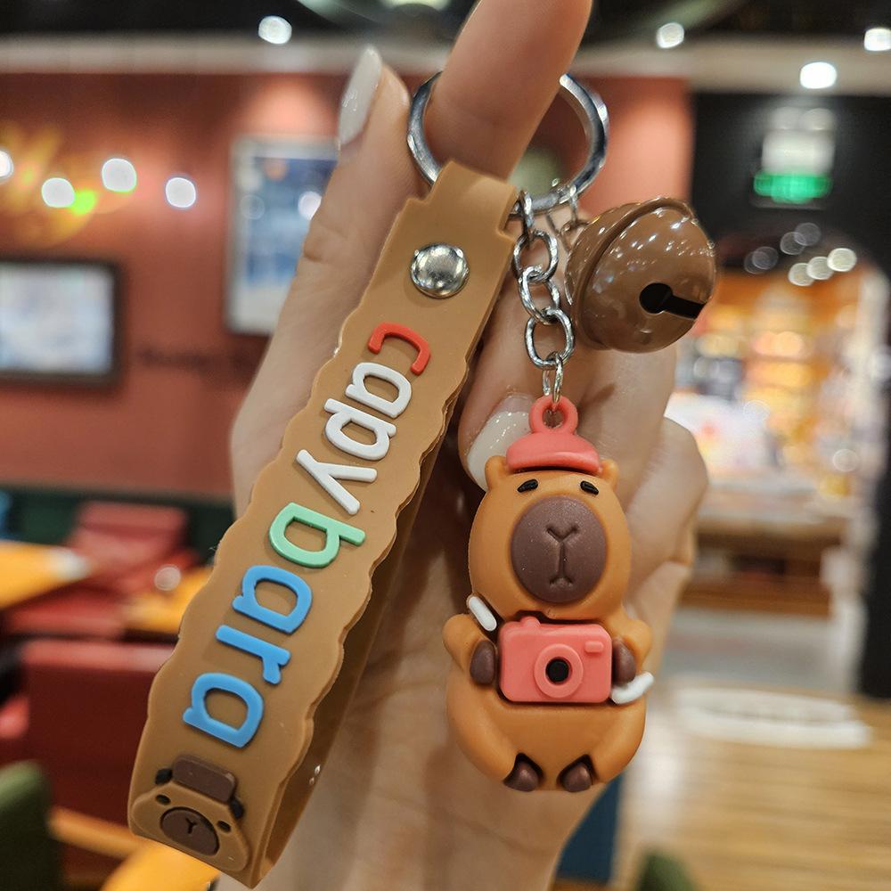 Cartoon Keychain Pendant, Wooden Stick Figure, Key Chain, Blind Box, Tide Play Pendant.