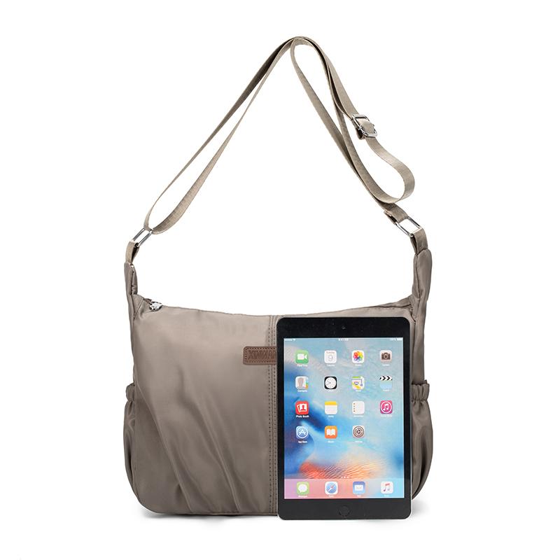 Große Kapazität Umhängetasche Damen Schultertasche Wasserabweisende Nylon Tasche
