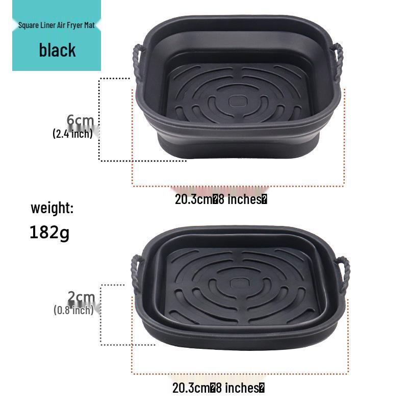 Silikonowa Forma do Pieczenia i Mata do Frytkownicy Powietrznej - Silikon Spożywczy