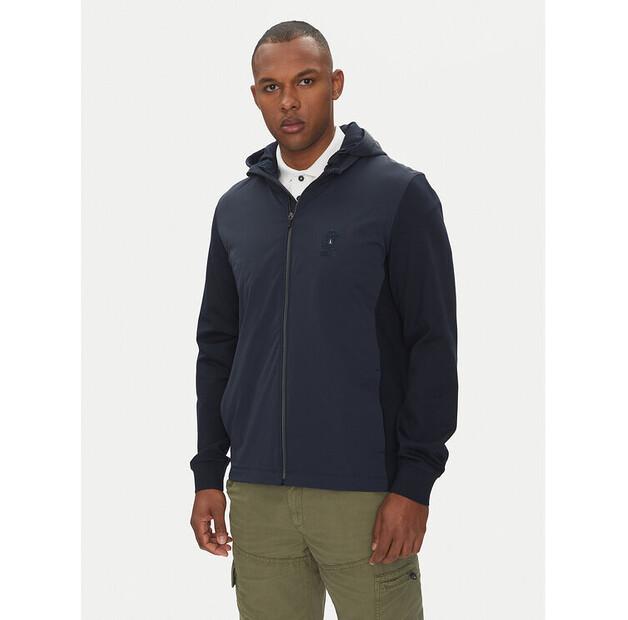 

Куртка Aeronautica Militare Softshell 251AF499F559, темно-синяя, стандартный крой 58