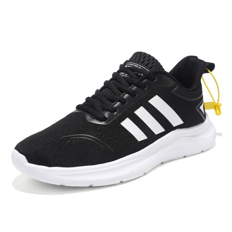 Sneakers Couple Spring Running Shoes Student Tide Fit Breathable Lightweight Soft Sole Men's Shoes Versatile