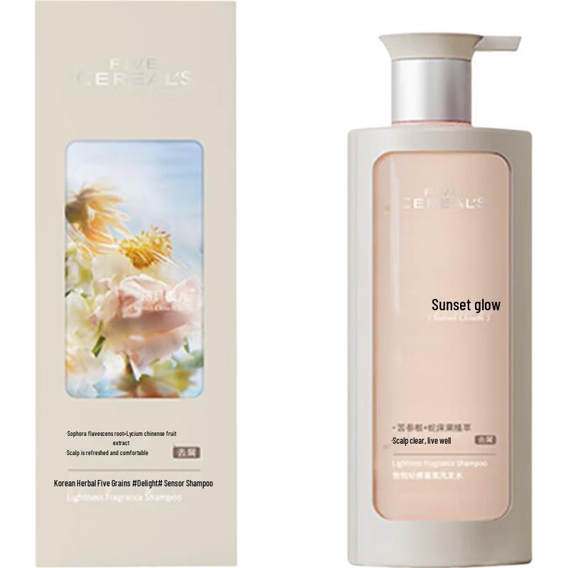 Корейский травяной зерновой шампунь против перхоти и для контроля жирности