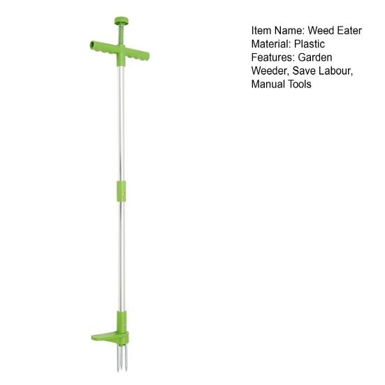 Garden Weeding Tool with Long Aluminum Handle Weed Remove Tool Durable Rust-Resistant Detachable Weeder for Garden Home