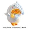Upset Duck Plush Series Clothes Accessories Cute Doll Clothes Set Sweater Upset Duck Clothes Dress for 15-17cm Annoying Duck