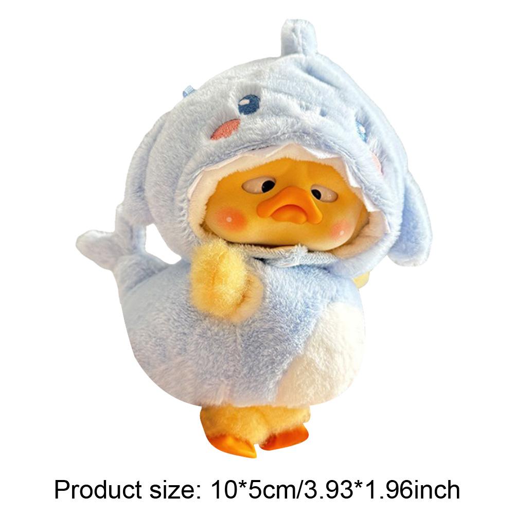 Upset Duck Plush Series Clothes Accessories Cute Doll Clothes Set Sweater Upset Duck Clothes Dress for 15-17cm Annoying Duck