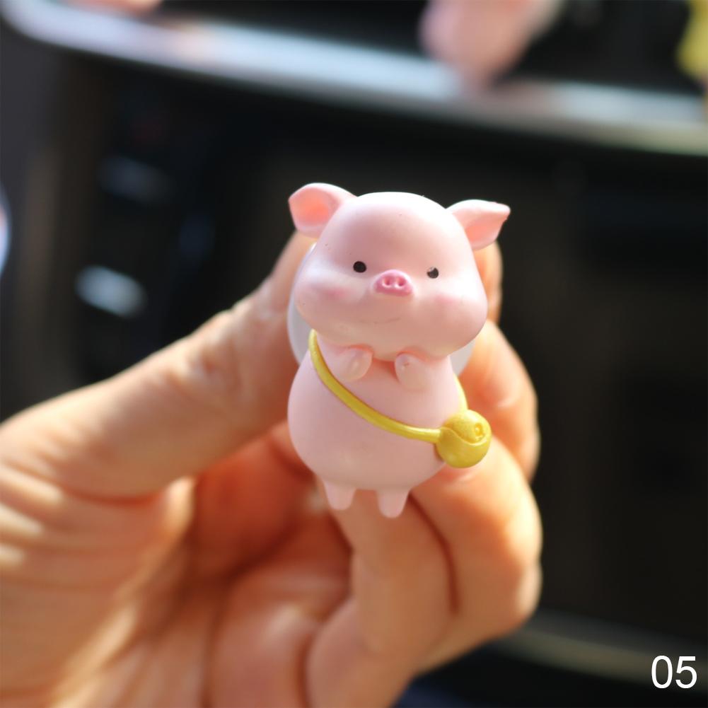 Car Air Freshener Air Conditioning Outlet Decoration Cute Pig Style Accessories Interior Aromatherapy Clip Perfume Clip