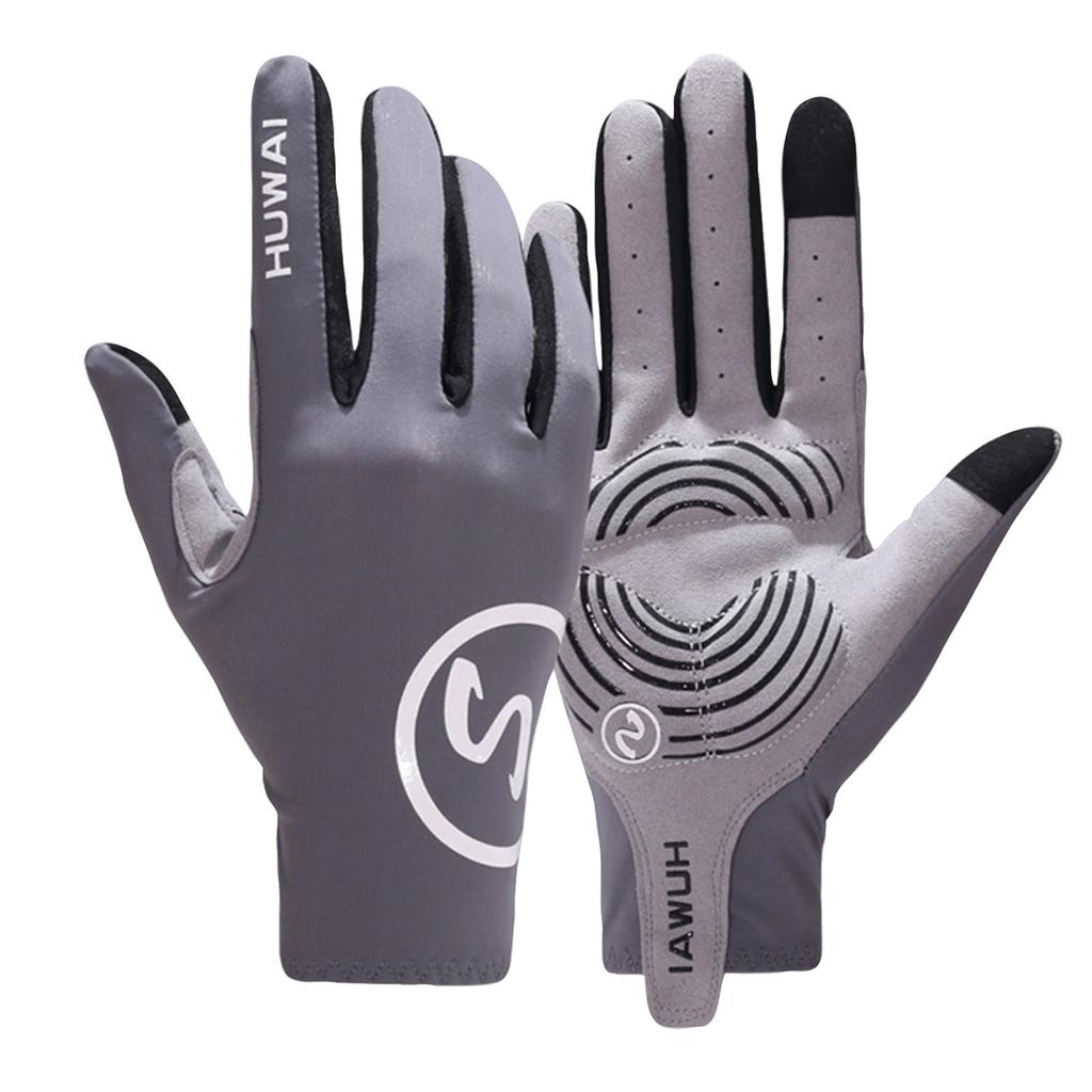 Full Finger Cycling Gloves Touchscreen Breathable Biking Gloves - -Absorbing Gloves For Men Women Outdoor Sports Gloves For Cycling