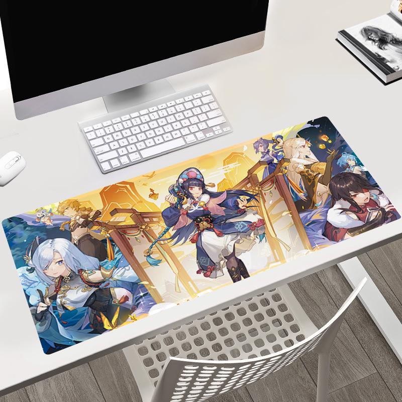 Genshin Impact Large Anime Gaming Mouse Desk Pad