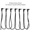 Cavo Di Alimentazione 8 Vie Ad Angolo Retto Daisy Chain 18V 2A Per