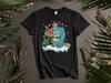 Monsters Inc Mike Present And Santa T-Shirt Mens Womens Tees Top T Shirt Mens Womens Tees Top Men Women Unisex Tshirt K571