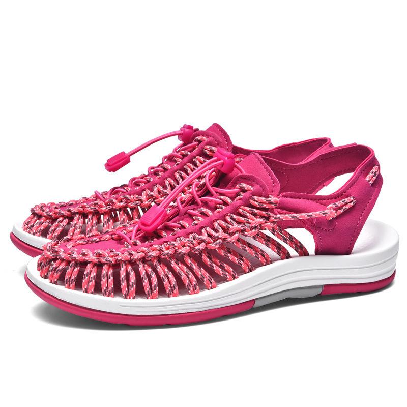 

Foreign trade multi-color large size summer men s outdoor beach shoes personalized straps tide with camouflage couple tide sandals size 48