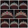 Alloy Crystal Headband Adjustable Wedding Hair Accessory Bridal Tiara Crown  Princess Cosplay