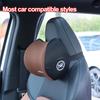 Auto Memory Foam Seat Cushion Set Headrest & Lumbar Pillow Support for Driving Comfort Car Back Neck Cushion Accessories