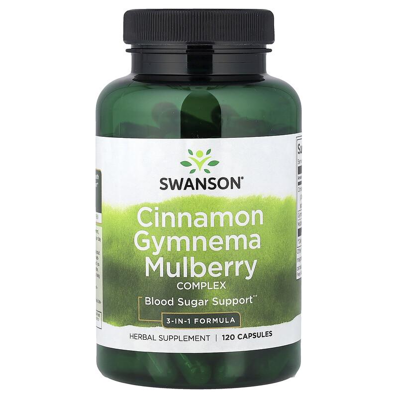 Cinnamon Gymnema Mulberry Complex, 120 Capsules