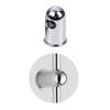 Bathroom Toilet Shower Faucet Hole ABS Wall Lift Rod Bracket