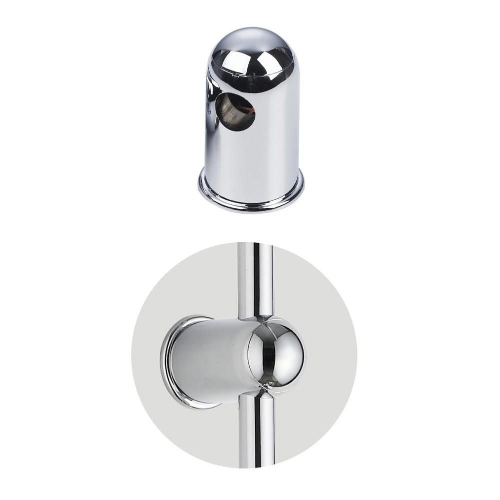 Bathroom Toilet Shower Faucet Hole ABS Wall Lift Rod Bracket