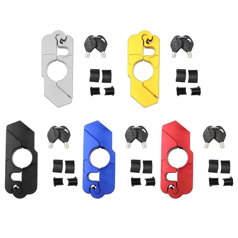 Heavy Adjustable Motorcycle Lock Throttle Lock Brake Lock for Protection