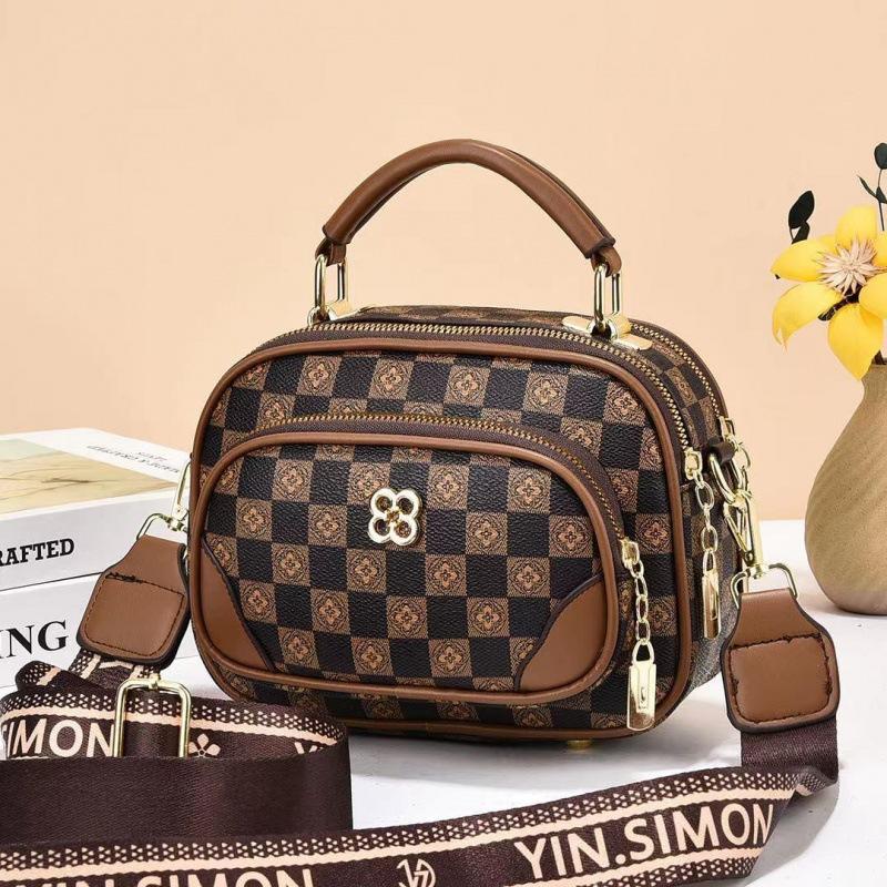 Women's handbag women's bag fashion Korean version tide printing small round bag simple atmosphere shoulder messenger bags