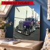 Kenworth 5D Diamond Painting Round Diamond Rhinestones Mosaic Diamond Embroidery Wall Paintings Rhinestones Gift Frameless