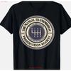 New Limited 6 Speed The Manual Transmission Preservation Society T Shirt Vintage Washed Casual Streetwear Versatile Slightly