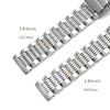 18/20/22/24mm Universal Stainless Steel Strap for Omega Seiko Quick Release Watchband for Samsung Huawei Gt5 Men Women Bracelet