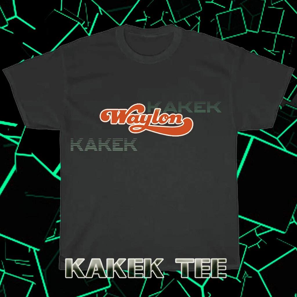 Waylon Jennings Logo American Men s Unisex T-Shirt Funny Size S to 5XL 4XL