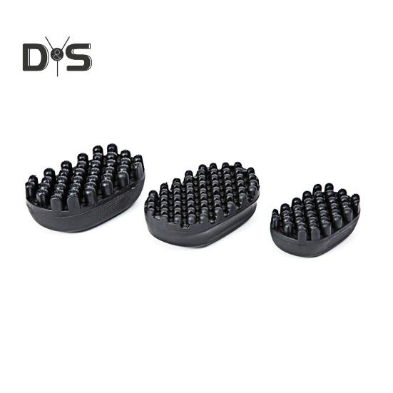 Kartáč na kudrnaté vlasy Dreadlock Twist Styler Omyvatelná Afro houba Afro Racket pro rodiny Snadné lokny Gumová rukojeť Profesionální hřeben na lokny pro všechny vlasy